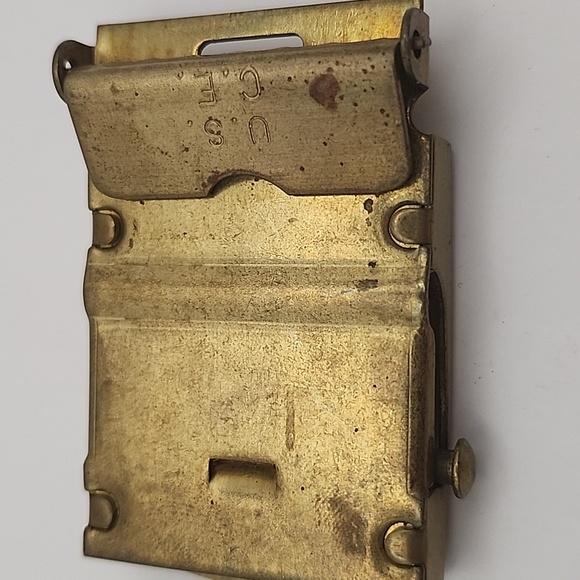 US Military Brass Belt Buckle - Picture 4 of 4